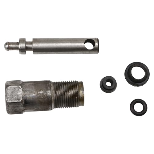 Hydraulic Vertical Jack Oil Pump – Easy Installation Black Metal Core Accessories Cylinder Piston Plunger Parts 55mm Length Sealing Set Auto Repair Tools Replacement Accessory, Easy to Install