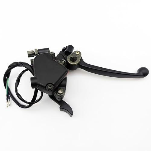 7/8" 22mm Thumb Throttle Cable with Dual Brake Lever Assembly