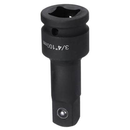 HARFINGTON Socket Extension Bar 3/4" Drive 4" Long CR-V Steel - size: 3/4" Square Drive 4" Long