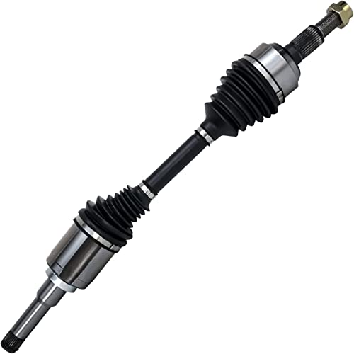Detroit Axle - 2.4L Front CV Axle Shafts for 2010-2017 Chevrolet Equinox - size: 2X1700055-NEW/Pair