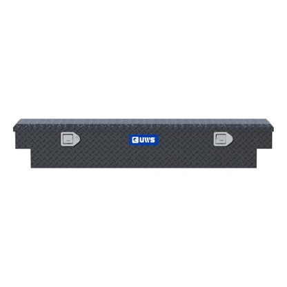 UWS EC10893 59-Inch Matte Black Heavy-Wall Aluminum UTV Tool Box, RigidCore Lid