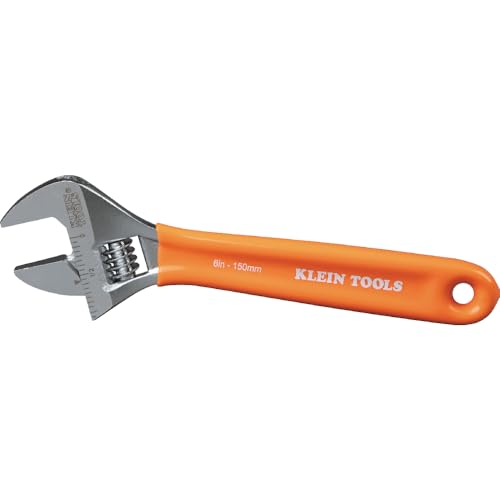 KLEIN TOOLS D5073 3-Piece Extra Capacity Adjustable Wrench Set - size: 3-Piece Kit