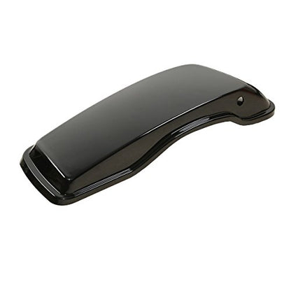XMT-MOTO 5 Inch Extended Stretched Saddlebags Fit for Touring Models FLT FLHT FLHTCU FLHRC Road King Road Glide Street Glide Electra Glide Ultra-Classic 2014-later Pearl Black