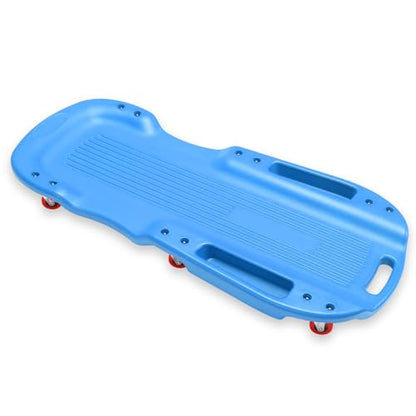 Auto Dynasty 38 in Low-Profile Under-Car Rolling Mechanic Creeper, Blue - color: Blue