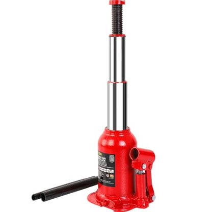 Big RED 8 Ton (16,000 LBs) Torin Double Ram Welded Bottle Jack for Car Auto Repair and House Lift, ATH80802XR - size: 8 Ton (16,000 LBs), style: Double Ram