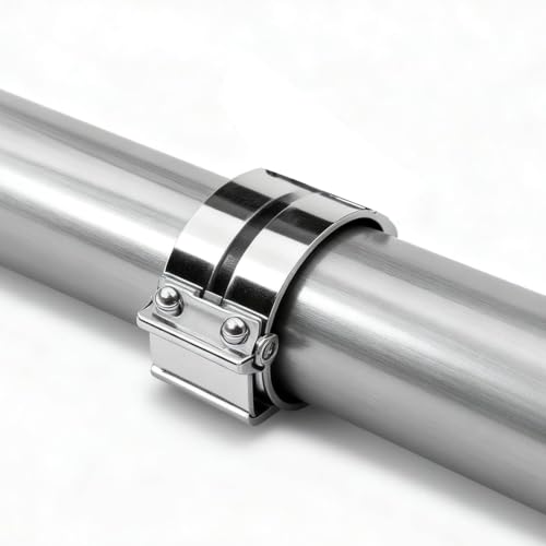 Stainless Steel Exhaust Pipes for 2014-2018 Ram 1500 3.0L 3" Powerstroke Diesel - size: for 2014-2018 Ram 1500