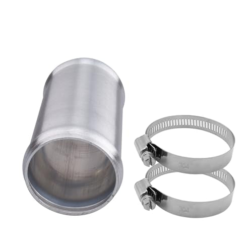 AC PERFORMANCE OD 2" Aluminum Tube Hose Joiner with Clamps - size: 2" (51mm)