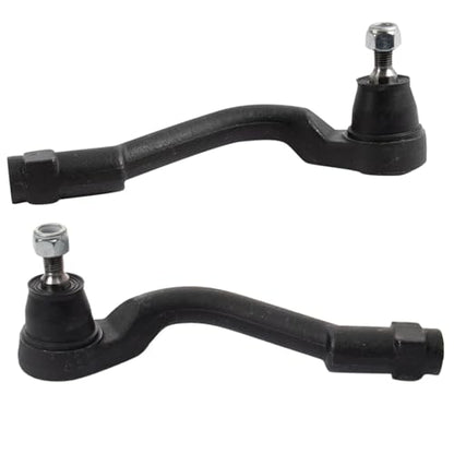 TRQ Outer Driver and Passenger Side Tie Rod Set 2 Piece - style: PSA29441