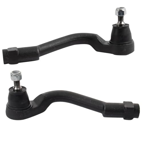 TRQ Outer Driver and Passenger Side Tie Rod Set 2 Piece - style: PSA29441