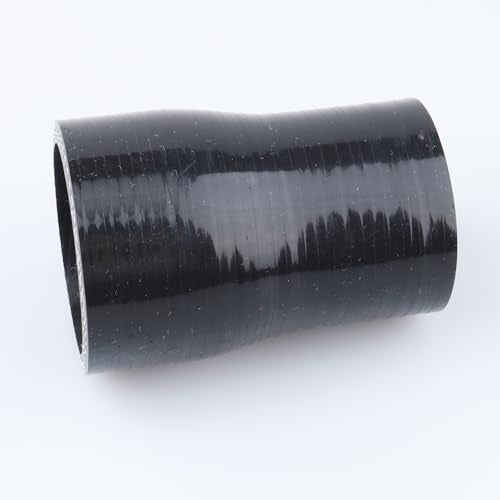 AC PERFORMANCE ID 1.75" to 1.5" Straight Silicone Hose Reducer Black - color: Black, size: ID 1.5" to 1.75" (38mm to 44mm)