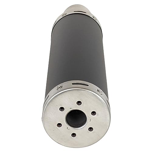 RedCap High Performance Exhaust System Muffler for GY6 50cc Scooter Moped TaoTao Jonway Kymco 139QMB (Black)