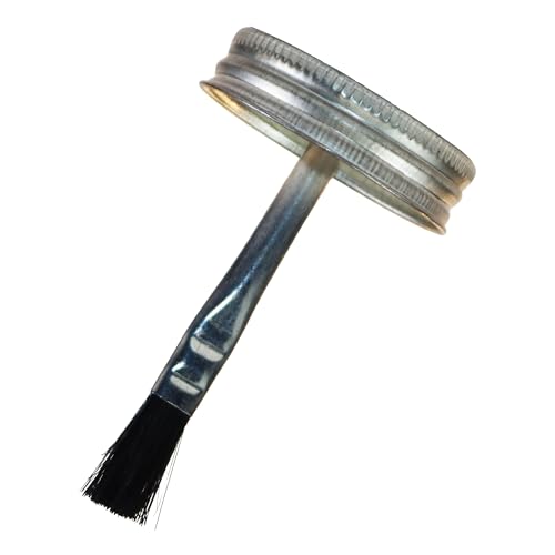AGS Automotive Solutions Silicone-Based Brake Lubricant - Eliminate Squeals and Enhance Performance with Brush Top Can Application, Long-Lasting, 8oz - Excellent for Complete Brake Assembly Tasks - size: 8oz