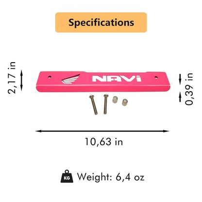 Motorcycle Exhaust Cover Compatible with Honda Navi (Passion Pink)