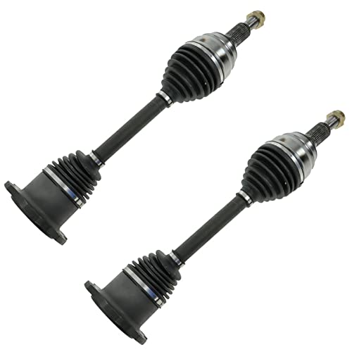 TRQ Front Driver & Passenger Side CV Axle Assembly Set - style: CSA82439