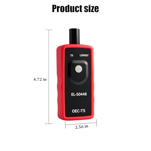EL-50448 TPMS Relearn Tool for Car Tire Sensor (Red) - color: Red