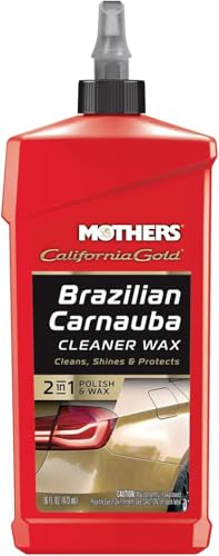 Mothers California Gold Brazilian Carnauba Cleaner Wax, 16 oz. (05701) - size: 16 Fl Oz (Pack of 1)