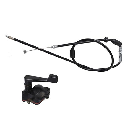 Motocycle Carburetor Thumb Throttle Cable 20-26mm Replacement for ATC70 ATC90 ATC110 TRX70 TRX90