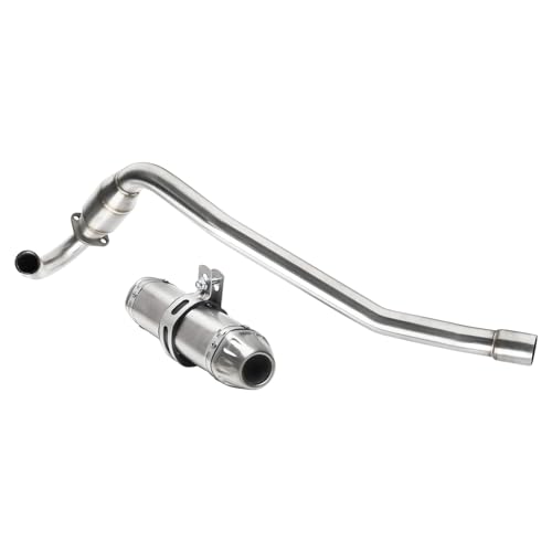 38mm 1.5" Racing Exhaust Pipe and Muffler Full System for CRF70F CRF70 XR70 CRF 70 CRF110F Motorcycle Dirt Pit Bikes 70cc 90cc 110cc 125cc 140cc 150cc SSR Apollo RFZ 140 Thumpstar Taotao DB17
