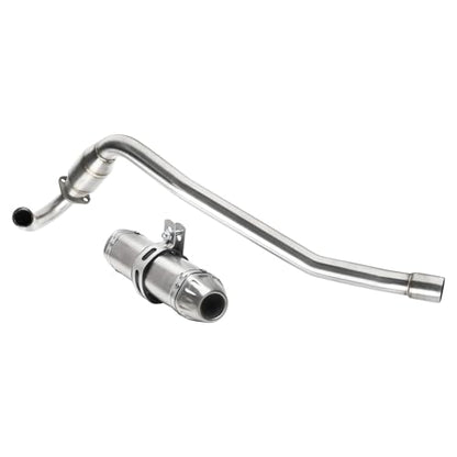 38mm 1.5" Racing Exhaust Pipe and Muffler Full System for CRF70F CRF70 XR70 CRF 70 CRF110F Motorcycle Dirt Pit Bikes 70cc 90cc 110cc 125cc 140cc 150cc SSR Apollo RFZ 140 Thumpstar Taotao DB17
