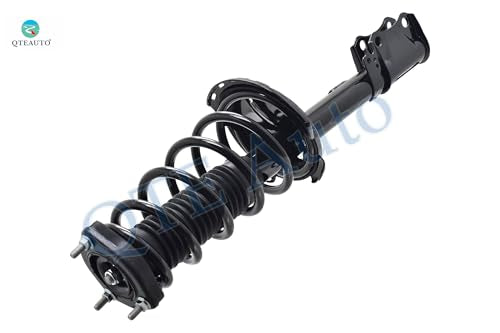 PM Auto Pair of 2 Rear Left-Right Quick Complete Strut-Coil Spring Assembly Replacement For 2008-2013 Toyota Highlander, 2013-2016 Toyota Venza