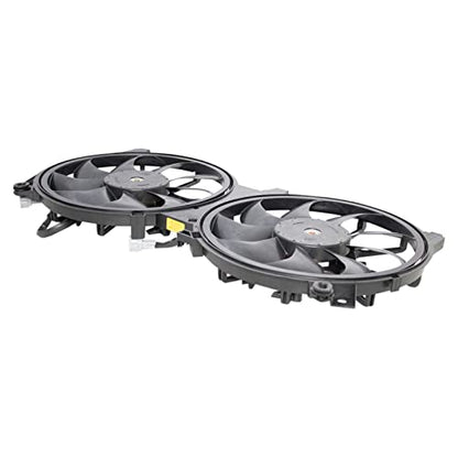 TRQ Radiator Dual Cooling Fan Assembly - style: RFA80408
