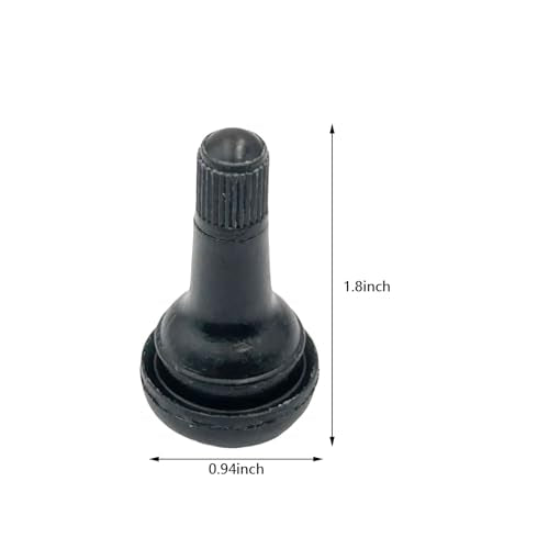 30Pcs TR415 Tubeless Black Rubber snap-in Tire Valve Stem Compatible with Tubeless 0.625 inches Rim Holes Standard Cars Trucks Trailers ATV Auto Tires - size: TR415-30pcs