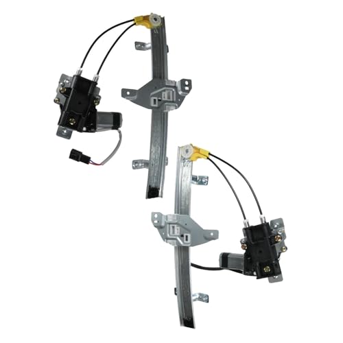 TRQ Rear Power Power Window Regulator & Motor Assembly Set - style: WRA50223