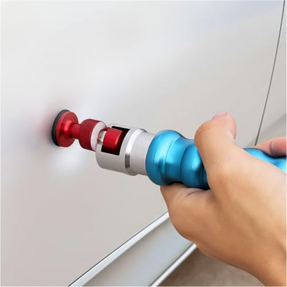 LadyRosian Paintless Dent Repair Tool Adjustable Aluminum Puller Tabs 4Pcs Lockable Puller Tab