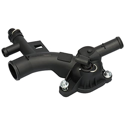 IRONTEK 25193922 Engine Coolant Thermostat Housing Water Pump Outlet Fit for 2011-2018 for Buick Encore for Chevy Cruze Sonic Trax 1.4L 1.8L, 55565334 902-846 1338030