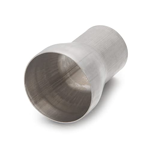 A-KARCK Exhaust Adapter Connector 2" ID to 3“OD, Exhaust Pipe Reducer 4" Overall Length 304 Stainless Steel - size: 2" ID to 3" OD