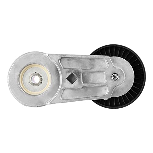 KAX 38177 Belt Tensioner Assembly with Pulley for Equinox, Malibu, Terrain, Cobalt, HHR, Verano, Ion, Cavalier, Vue, G6, Solstice, Classic, Aura, Sky, Regal, G5, L200, 9-3, LaCrosse, Alero, Sunfire - size: 38177