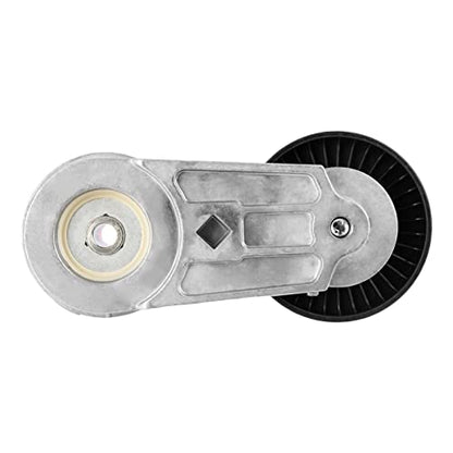 KAX 38177 Belt Tensioner Assembly with Pulley for Equinox, Malibu, Terrain, Cobalt, HHR, Verano, Ion, Cavalier, Vue, G6, Solstice, Classic, Aura, Sky, Regal, G5, L200, 9-3, LaCrosse, Alero, Sunfire - size: 38177
