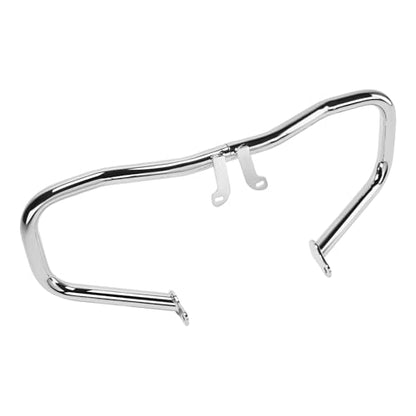 TCT-MOTORPARTS Chopped Engine Guard Crash Bar Fit for Harley Touring Road King, Street Glide, Electra Glide Standard 2014-2024 - color: Chrome