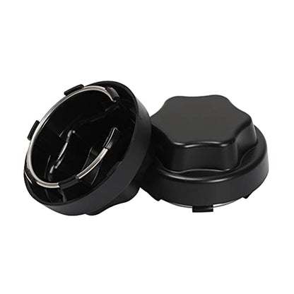 4Pcs Hub Wheel Center Caps Compatible with 20 2020 RZR Turbo PRO XP LT Black Tire Wheel Center Rim Cap Accessories Replace 1523805-744