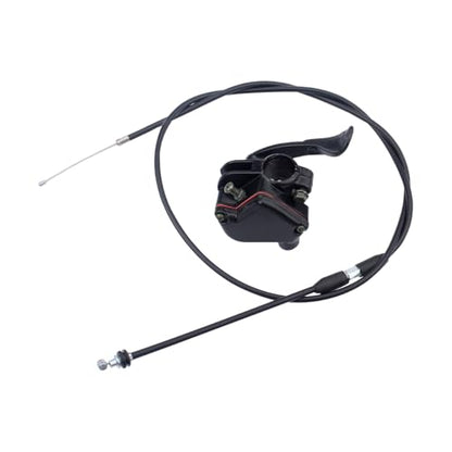 HZEL 7/8'' 22mm Thumb Throttle Cable Accelerator Handle Assembly, Motorcycle Throttle Assist Replacement Kits Accessories, Compatible with 50cc 70cc 90cc 110cc 125cc 250cc ATV