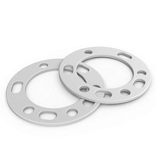 WHEEL CONNECT Light Truck Wheel Spacer,6mm Thickness(1/4inch),Fit Bolt Pattern 5X139.7, 6X139.7, Cast Aluminum, Pack of 2. - size: 5x139.7/6x139.7- 6mm(1/4inch)