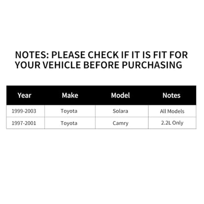 FKG 171680 171681 Rear Shock absorber Strut Assembly Fit for 1999-2003 Toyota Solara, 1997-2001 Toyota Camry (2.2L Only), Set of 2 - size: 171680-171681