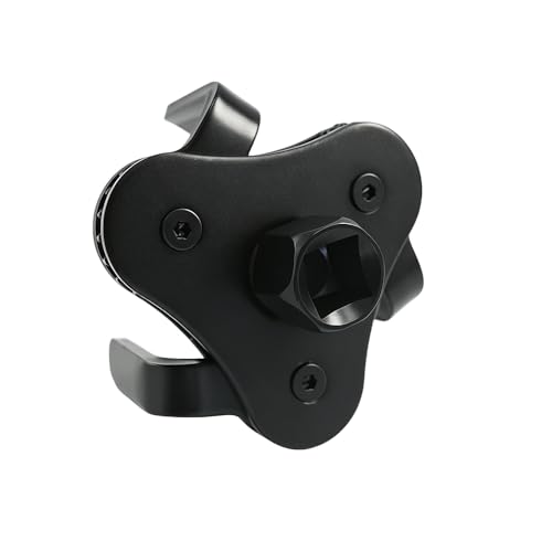 DSkoiph Adjustable Oil Filter Wrench 1/2 to 3/8 Inches Square Drive Socket