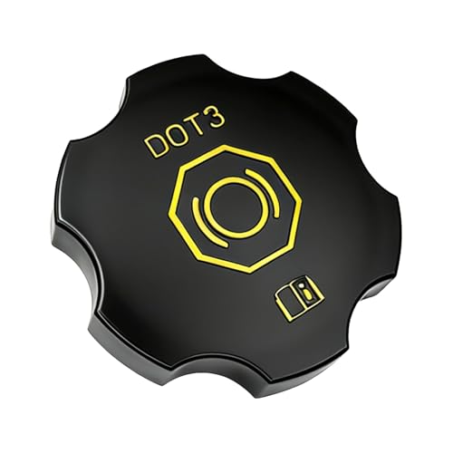 Dot 3 Brake Fluid Cap Replacement, 20760280 Brake Master Cylinder Reservoir Cap for Cadillac Escalade ESV Chevy Suburban Tahoe Silverado Volt GMC Yukon Sierra Acadia Canyon Buick Enclave Lucerne