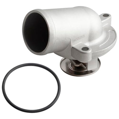 BOXI 902-5175 Engine Coolant Thermostat Housing Assembly Fits for Mercedes-Benz C230 2002 Kompressor Coupe 2-Door L4 2.3L / Replaces ‎944189 1112001715