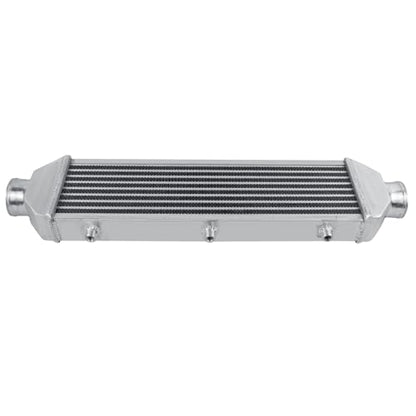 Universal Intercooler 28''x7.5''x2.8" Front Mount Intercooler 2.6'' Inlet and Outlet Aluminum Turbo Intercooler Direct Replacement for Any Turbo Charger system - size: 28''x7.5''x2.8" 2.6''