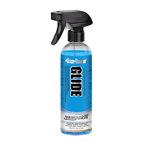 Nanoskin GLIDE Silicone Free Spray Detailer 16 oz - Use with Autoscrub/Clay Bar After Car Wash | Leaves No Residue Before Wax Sealant Coating | Automotive, Home, Garage, DIY & More | Concentrated - size: 16 Fl Oz (Pack of 1)