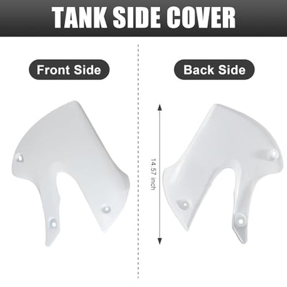ABS Plastics Kit for Kawasaki KLX110 2002-2013, KX65 2000-2013 - color: White