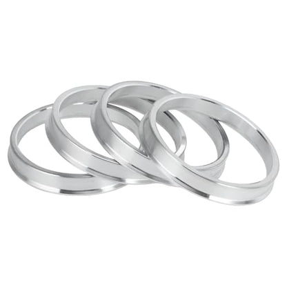 Hub Centric Rings, 60.1mm ID to 67.1mm OD Vehicle Wheel Hubrings Aluminum Alloy, 4 Pcs - size: 60.1mm to 67.1mm