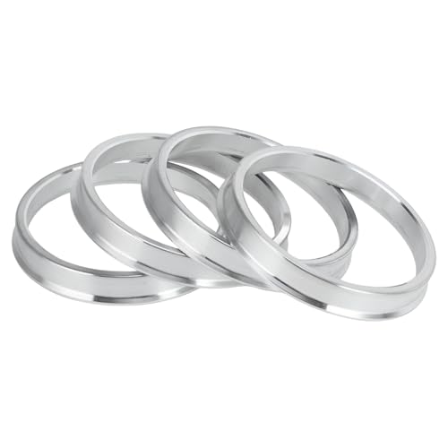 Hub Centric Rings, 60.1mm ID to 67.1mm OD Vehicle Wheel Hubrings Aluminum Alloy, 4 Pcs - size: 60.1mm to 67.1mm