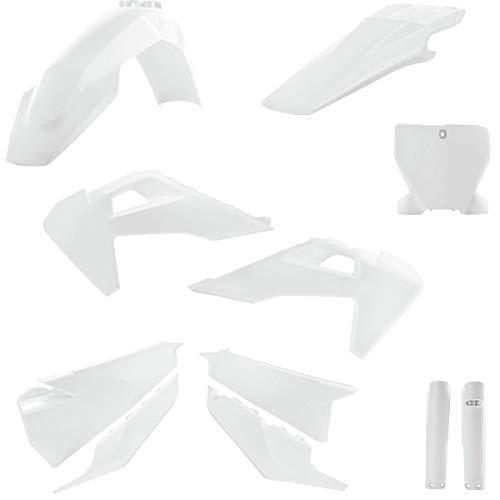 TC125/250 WHITE ACERBIS PLASTIC KIT-FULL
