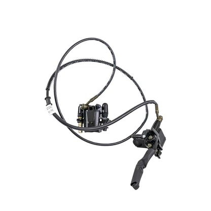 AlveyTech Rear Brake Caliper Assembly for Coleman AT125-EX & AT125-UT ATVs - Rear Brake Assembly for 4 Wheeler, ATV, Quad, Off Road Vehicle, Mini Bike, Dirt Bikes, Replacement Pads