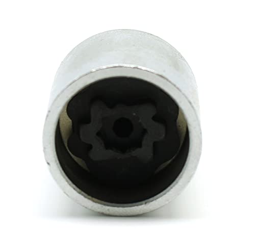 TEMO 536 Anti-Theft Wheel Lock Lug Nut Removal Socket Key for VW Audi VAG - size: Model 536 (1 Piece)