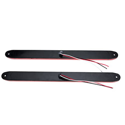 15 Inch 11 LED Trailer Light Bar 12V LED Tail Lights for Park Stop Brake Turn Signal Trailer Car Truck Boat Motorcycle 2PCS
