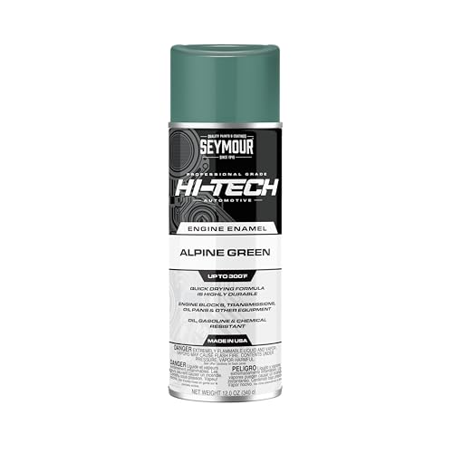 Seymour EN-60 Hi-Tech Engine Spray Paint, Alpine Green - color: Alpine Green